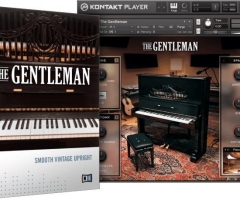 经典立式钢琴 Native Instruments The Gentleman v1.2.0 KONTAKT
