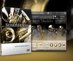世界级爵士铜管e-Instruments Session Horns Pro