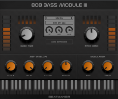 BeatMaker 808 Bass Module III v3.1.0 MacOSX 808贝斯
