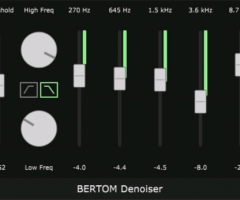 Bertom Denoiser 2.0.2 WIN&MAC 超好用的免费降噪 自用推荐