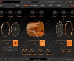 鼓音源--IK Multimedia MODO DRUM v1.0.0 mac 破解版