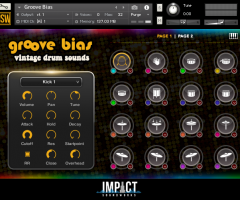 Impact Soundworks Groove Bias v2 KONTAKT老式经典鼓机
